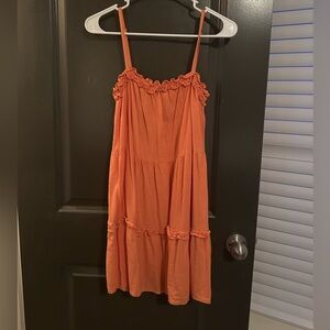 Orange dress